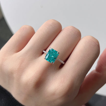 [LUCKY LOVE]4.0 Carat Luxurious Engagement Ring