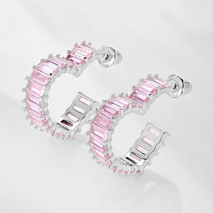 [LUCKY LOVE]Radiant Heart Cutout Earrings