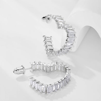 [LUCKY LOVE]Radiant Heart Cutout Earrings