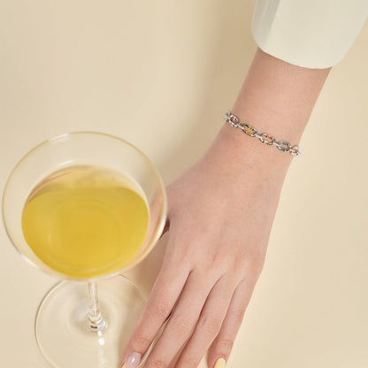 [LUCKY LOVE]Dazzling Colorful Daily Bracelet