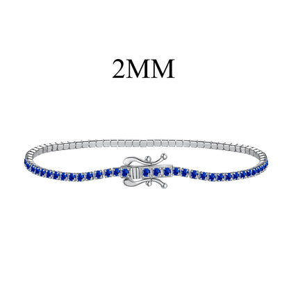 [LUCKY LOVE]Radiant Colorful Round Cut Party Bracelet