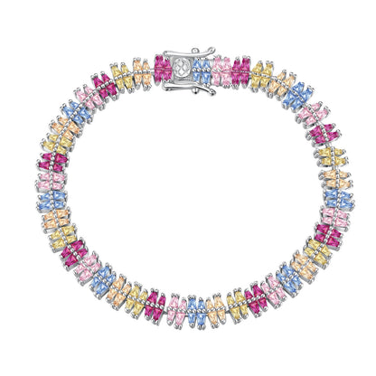 [LUCKY LOVE]Sparkling Exquisite Multi Cut Party Bracelet