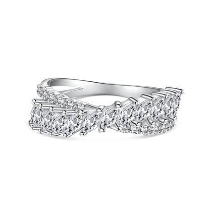 [LUCKY LOVE]Unique Colorful Marquise Cut Daily Ring
