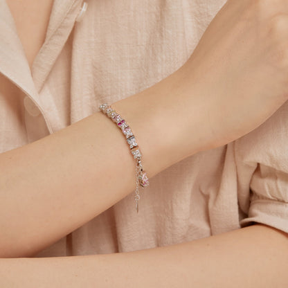 [LUCKY LOVE]Unique Colorful Flower Shape Daily Bracelet