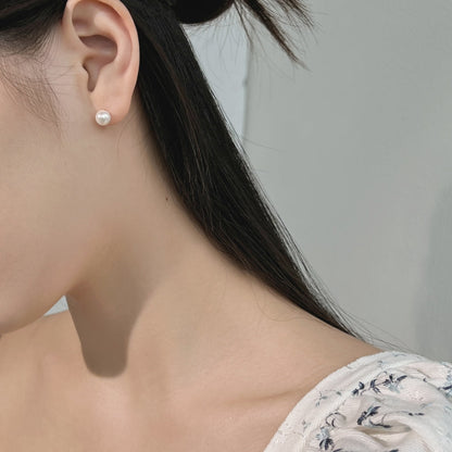 [LUCKY LOVE]Delicate Pearl Earrings