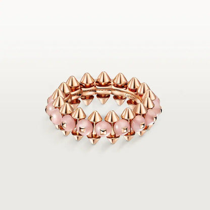 [LUCKY LOVE]CLASH 7.9MM AGATE CHALCEDONY RING