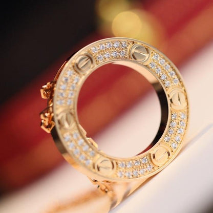 [LUCKY LOVE]LOVE NECKLACE ADJUSTABLE ROSE GOLD