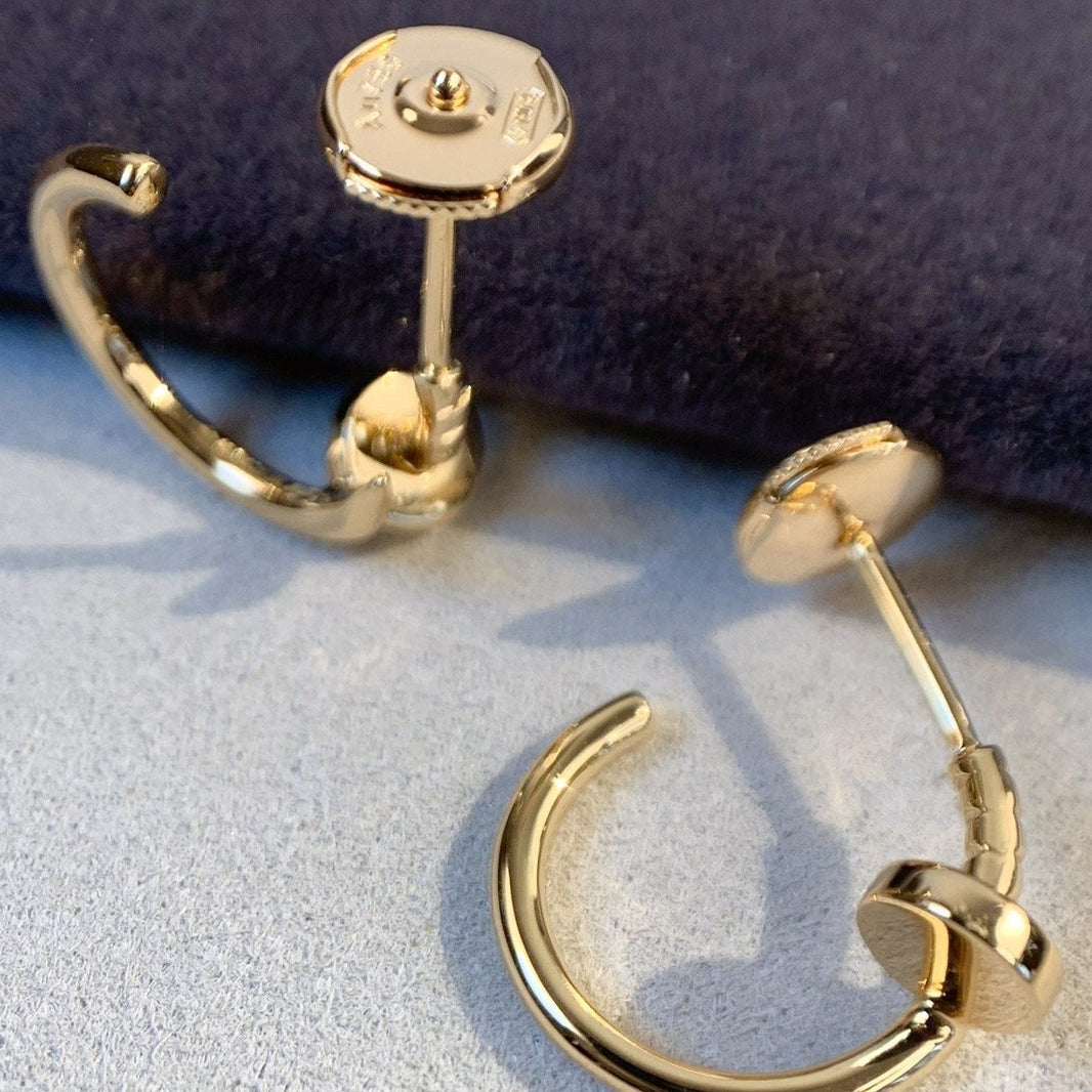 [LUCKY LOVE]JUSTE EARRINGS PINK GOLD