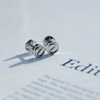 [LUCKY LOVE]LOVE EARRINGS SILVER 10MM