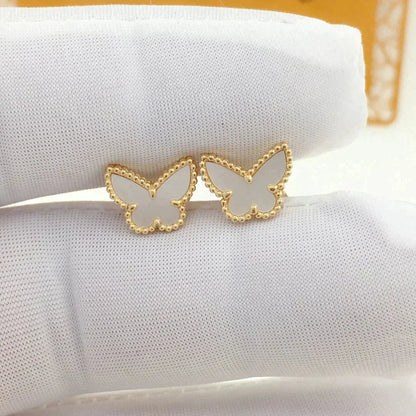 [LUCKY LOVE]SWEET BUTTERFLY MOP EARSTUDS