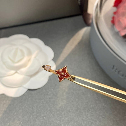 [LUCKY LOVE]STAR 1 DIAMOND OPEN RING