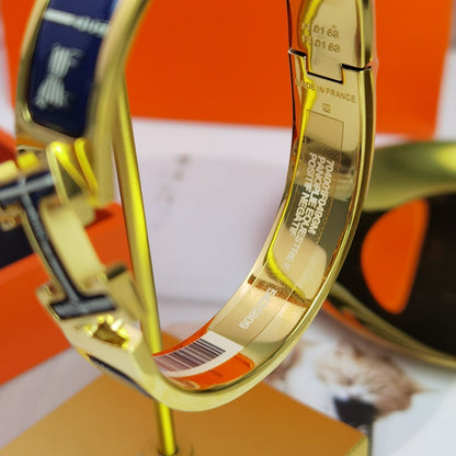 [LUCKY LOVE]H COUVERTURES DARK BLUE BRACELET