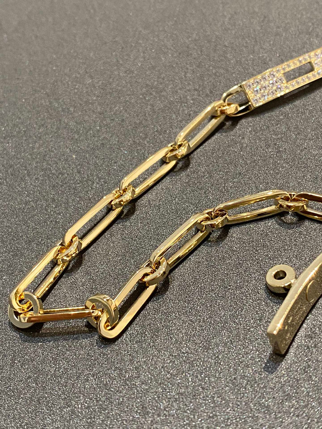 [LUCKY LOVE]CHAINE BRACELET SMALL MODEL DIAMOND