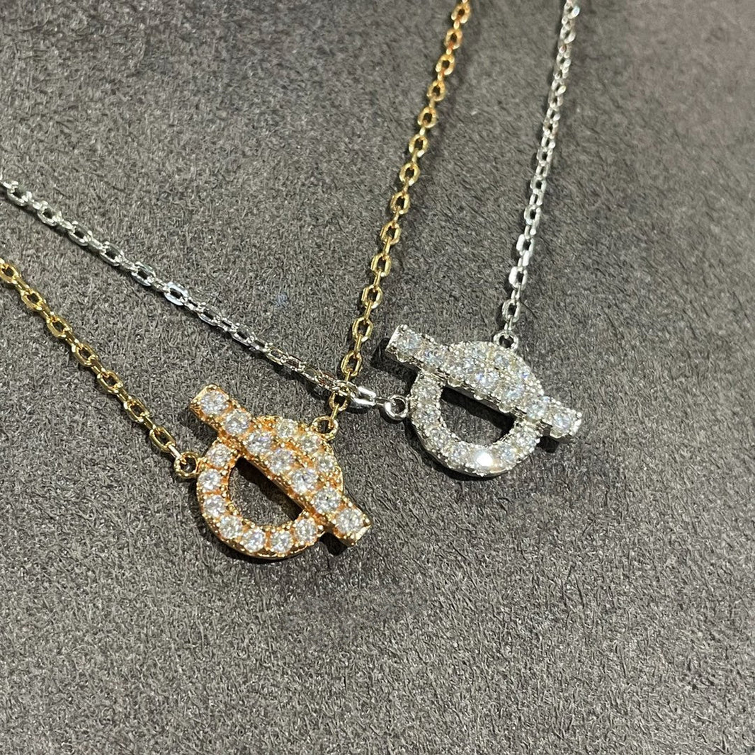[LUCKY LOVE]ECHAPEE NECKLACE DIAMOND