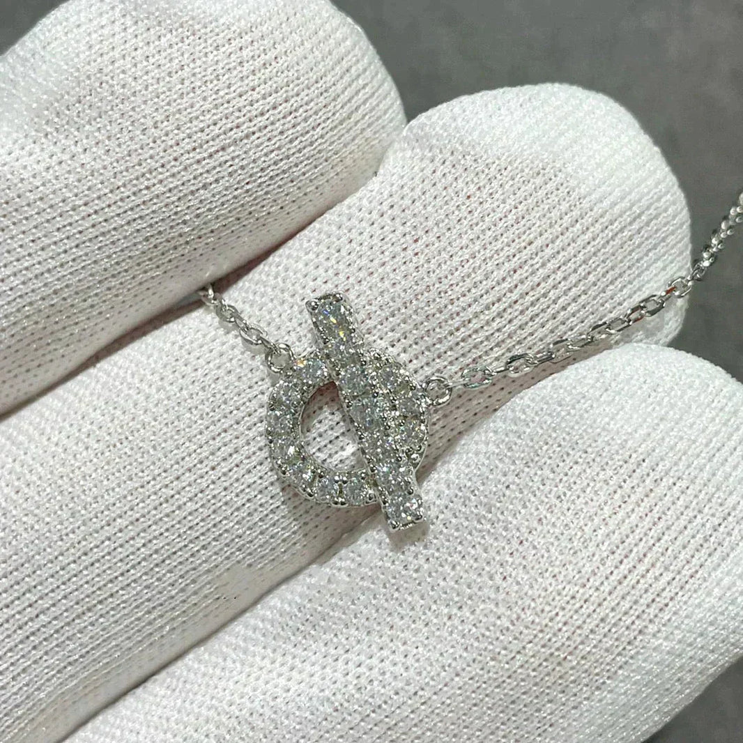 [LUCKY LOVE]ECHAPEE NECKLACE DIAMOND