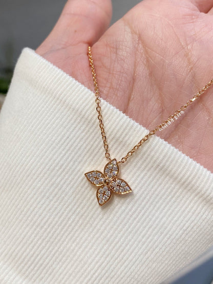 [LUCKY LOVE]STAR DIAMOND NECKALCE