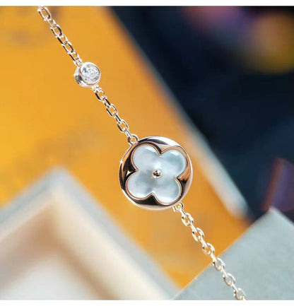 [LUCKY LOVE]SUN MOP GOLD 1 DIAMOND NECKLACE