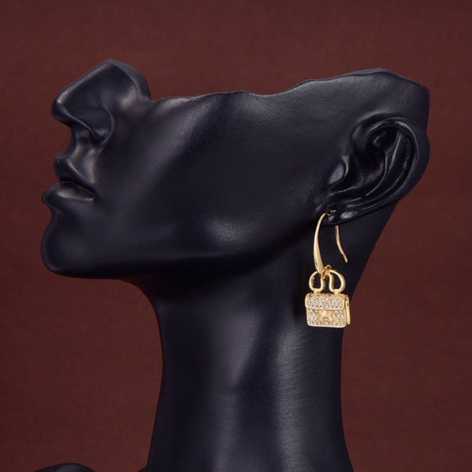 [LUCKY LOVE]KELLY DIAMOND EARRINGS