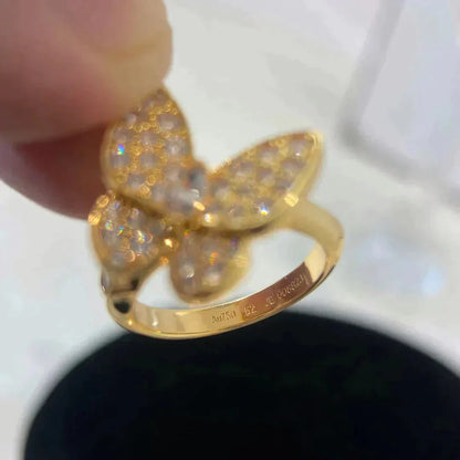 [LUCKY LOVE]BUTTERFLY DIAMOND RING