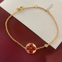 [LUCKY LOVE]SUN PEDANT CARNELIAN BRACELET