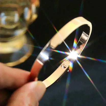 [LUCKY LOVE]KELLY SILVER DIAMOND BRACELET