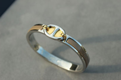 [LUCKY LOVE]CLIC CHAINE SILVER BRACELET