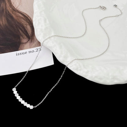 [LUCKY LOVE]BEE MY LOVE DIAMOND NECKLACE