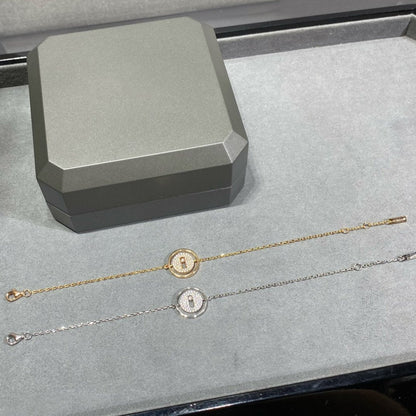 [LUCKY LOVE]LUCKY MOVE DIAMOND PAVED BRACELET