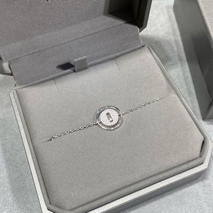 [LUCKY LOVE]LUCKY MOVE DIAMOND PAVED BRACELET
