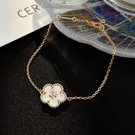 [LUCKY LOVE]LUCKY SPRING ROSE GOLD MOP BRACELET