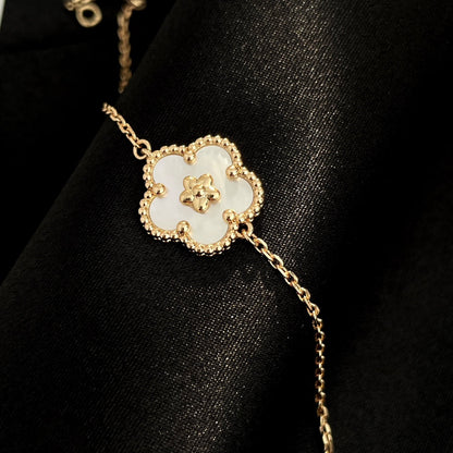[LUCKY LOVE]LUCKY SPRING ROSE GOLD MOP BRACELET