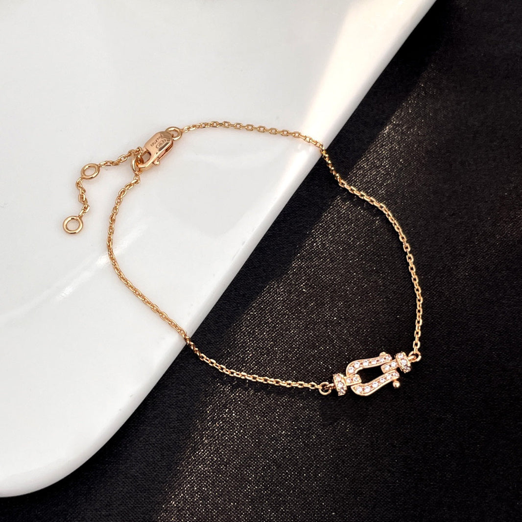 [LUCKY LOVE]FORCE 10 SMALL CHAIN BRACELET