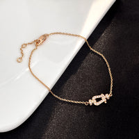[LUCKY LOVE]FORCE 10 SMALL CHAIN BRACELET