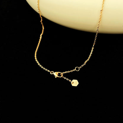 [LUCKY LOVE]BEE MINI PEDANT DIAMOND NECKLACE