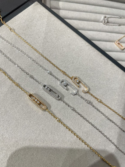 [LUCKY LOVE]BABY MOVE DIAMOND BRACELET