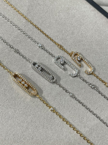 [LUCKY LOVE]BABY MOVE DIAMOND BRACELET