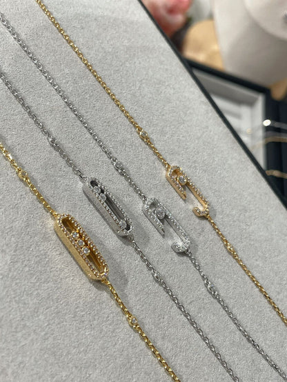 [LUCKY LOVE]BABY MOVE DIAMOND BRACELET