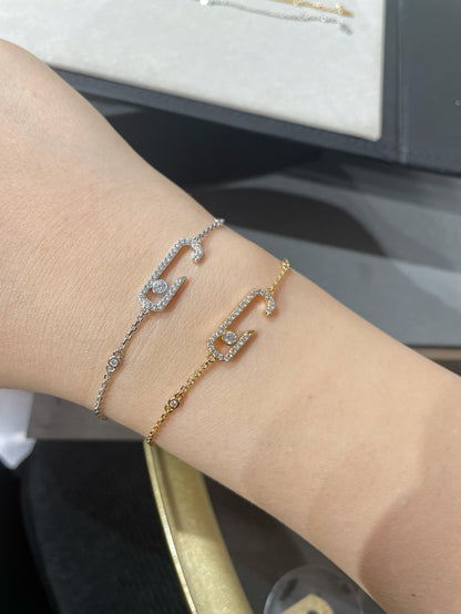 [LUCKY LOVE]BABY MOVE DIAMOND BRACELET