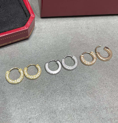 [LUCKY LOVE]LOVE DIAMOND EARRINGS