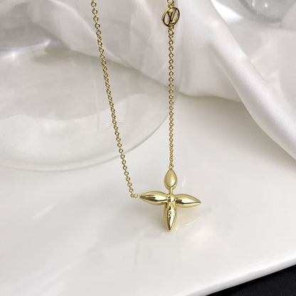 [LUCKY LOVE]LOUISETTE GOLD NECKLACE