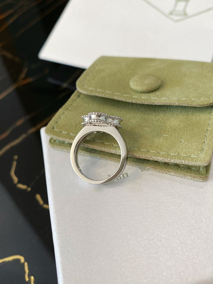 [LUCKY LOVE]CLOVER SILVER RING