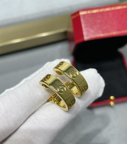 [LUCKY LOVE]LOVE 5.5MM EARRINGS