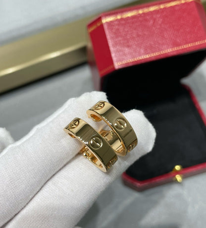 [LUCKY LOVE]LOVE 5.5MM EARRINGS