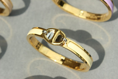 [LUCKY LOVE]CLIC CHAINE GOLD BRACELET