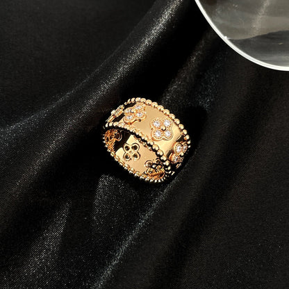 [LUCKY LOVE]PERLEE DIAMOND LARGE RING