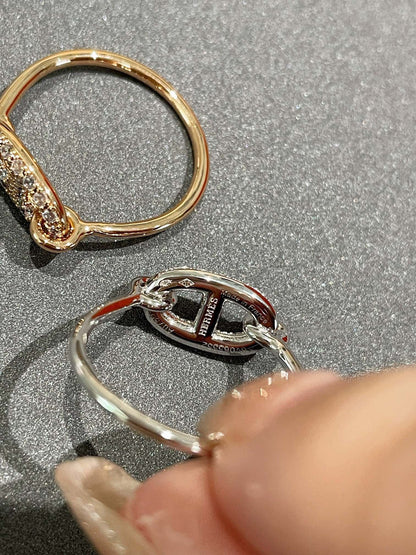 [LUCKY LOVE]RONDE SMALL DIAMOND RING