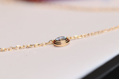 [LUCKY LOVE]DAMOUR DIAMOND NECKLACE