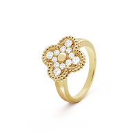 [LUCKY LOVE]CLOVER DIAMOND RING