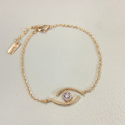 [LUCKY LOVE]Lucky Eye Pave-Set Diamond Bracelet