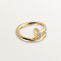 [LUCKY LOVE]JUSTE RING 2.6MM HALF DIAMOND